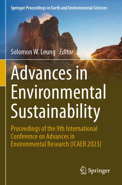 Advances in Environmental Sustainability