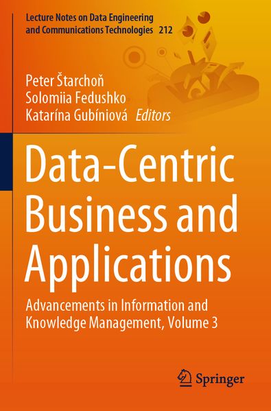 Data-Centric Business and Applications