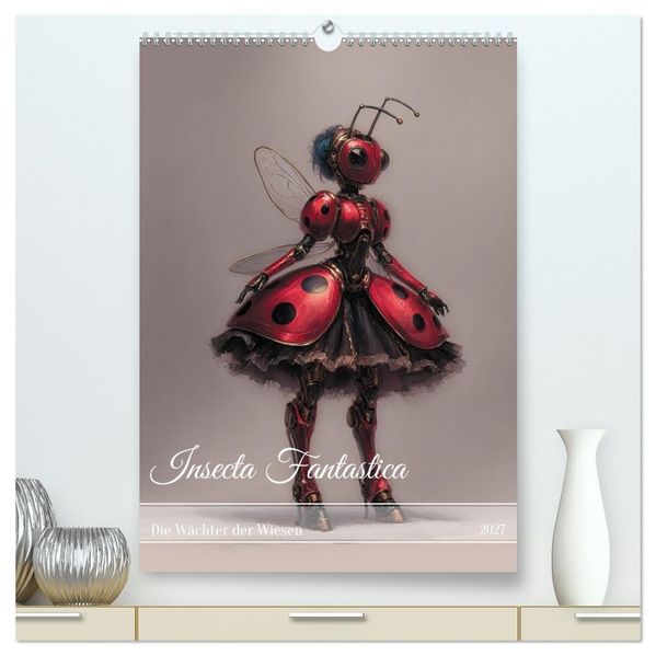 Insecta Fantastica (hochwertiger Premium Wandkalender 2027 DIN A2 hoch) Kunstdruck in Hochglanz