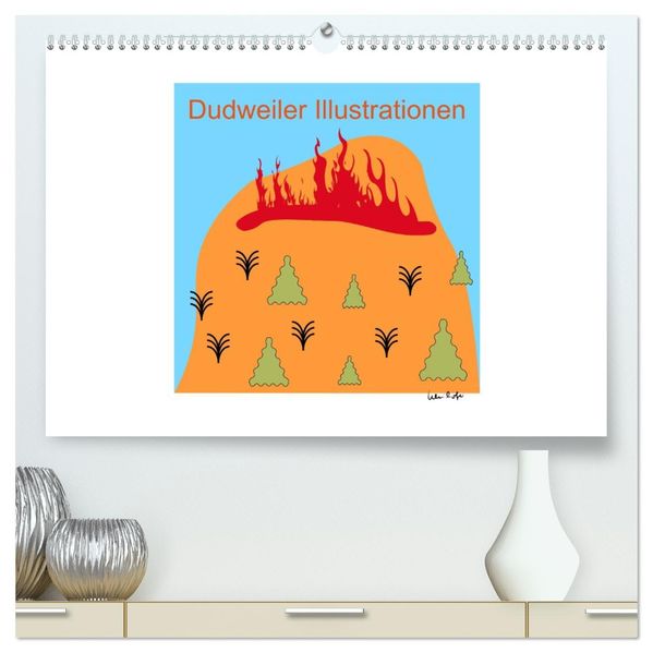 DudoDigital (hochwertiger Premium Wandkalender 2027 DIN A2 quer) Kunstdruck in Hochglanz