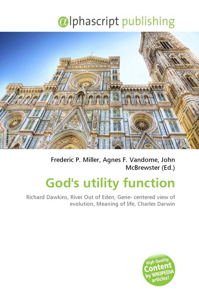 God's utility function