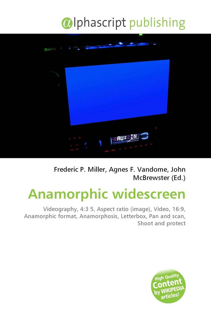 Anamorphic widescreen
