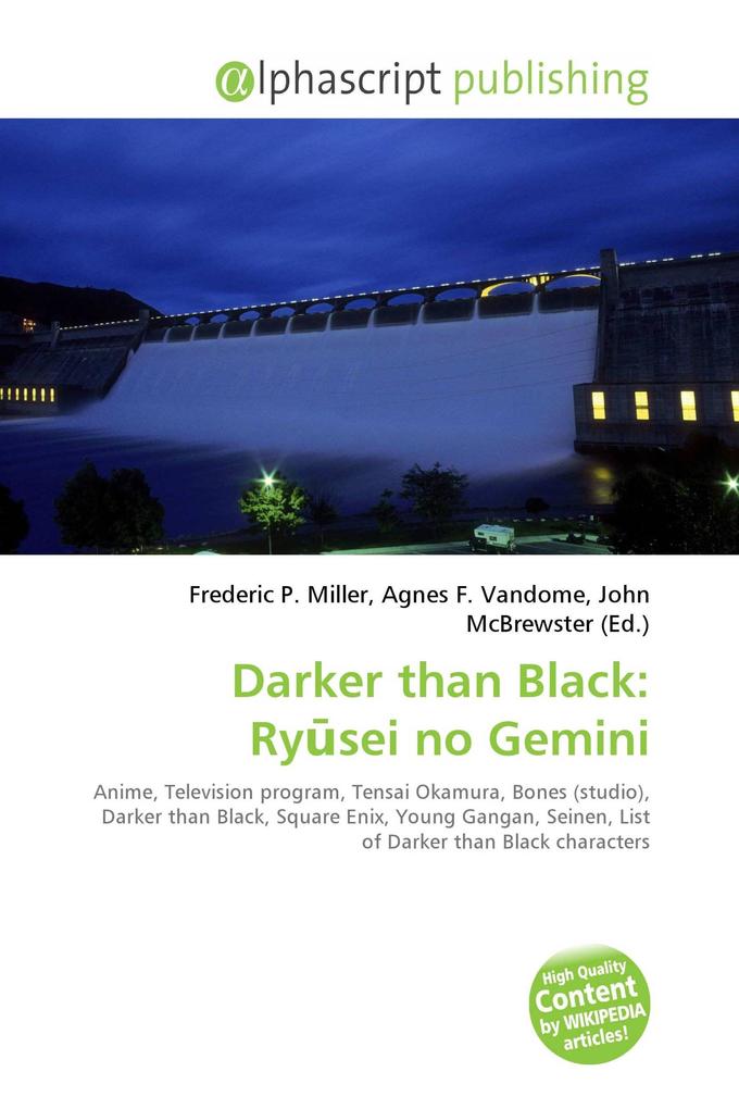 Darker than Black: Rysei no Gemini