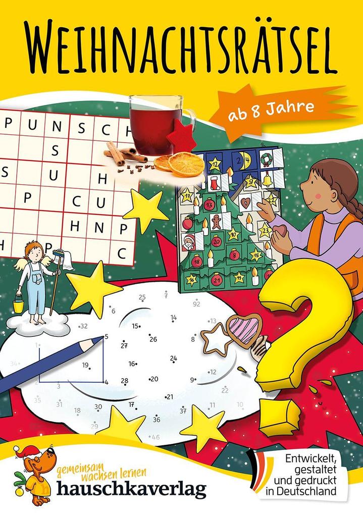 Weihnachtsrätsel - Rätselblock ab 8 Jahre