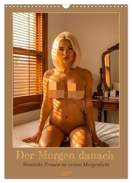 Der Morgen danach - Sinnliche Frauen im ersten Morgenlicht (Wandkalender 2027 DIN A3 hoch) CALVENDO Monatskalender