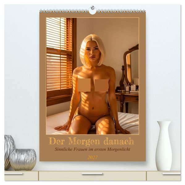 Der Morgen danach - Sinnliche Frauen im ersten Morgenlicht (hochwertiger Premium Wandkalender 2027 DIN A2 hoch) Kunstdruck in Hochglanz