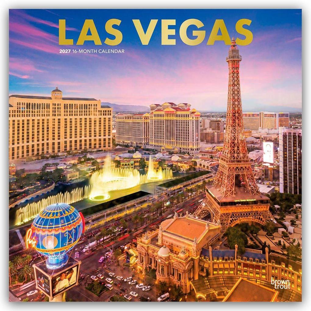 Las Vegas 2027 - 16-Monatskalender