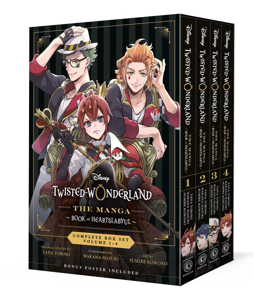 Twisted-Wonderland: Book of Heartslabyul (the Manga) Boxed Set