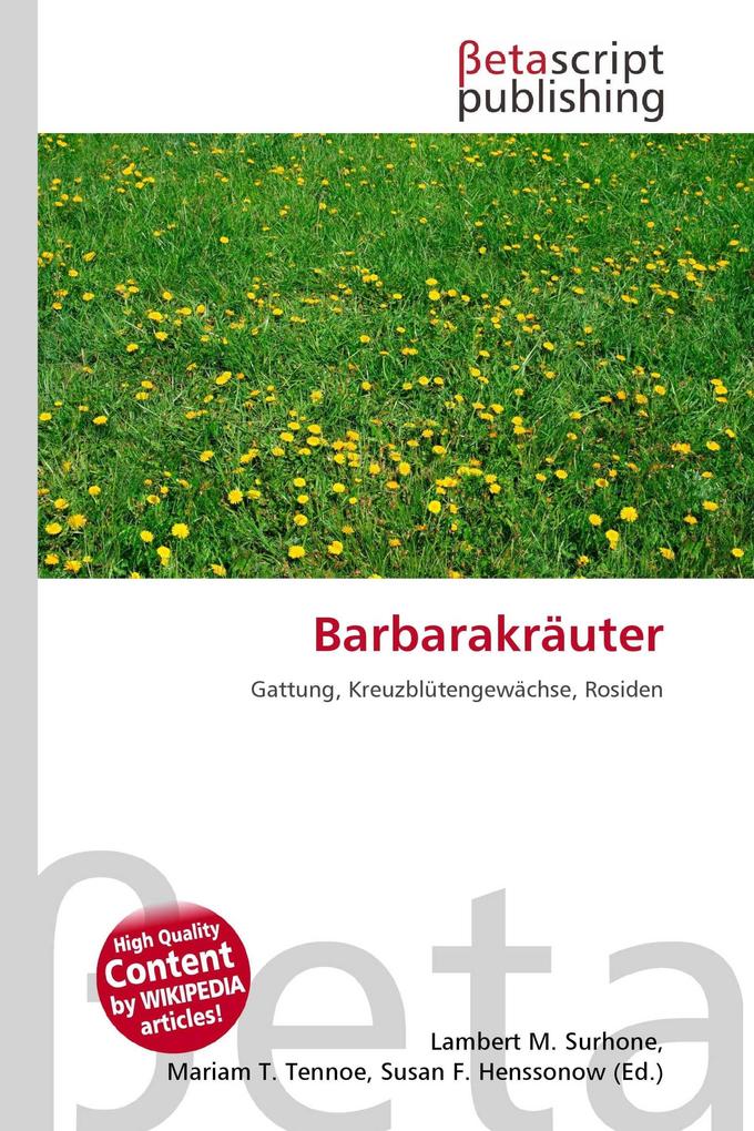 Barbarakräuter