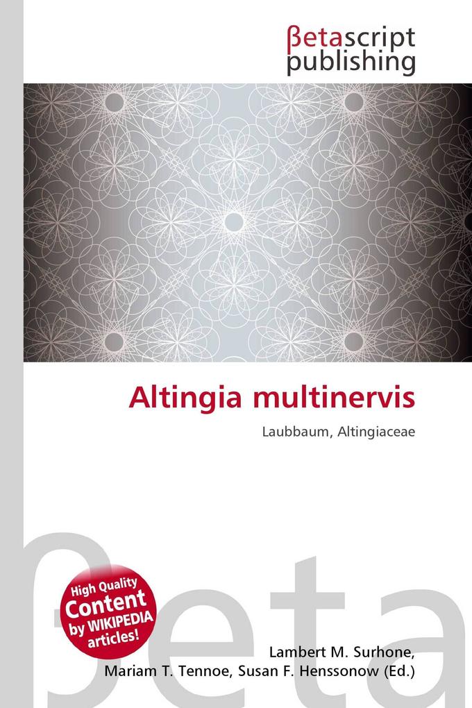 Altingia multinervis