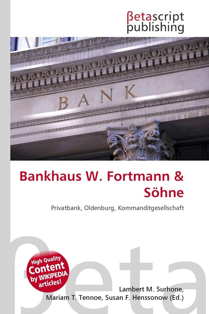 Bankhaus W. Fortmann & Söhne