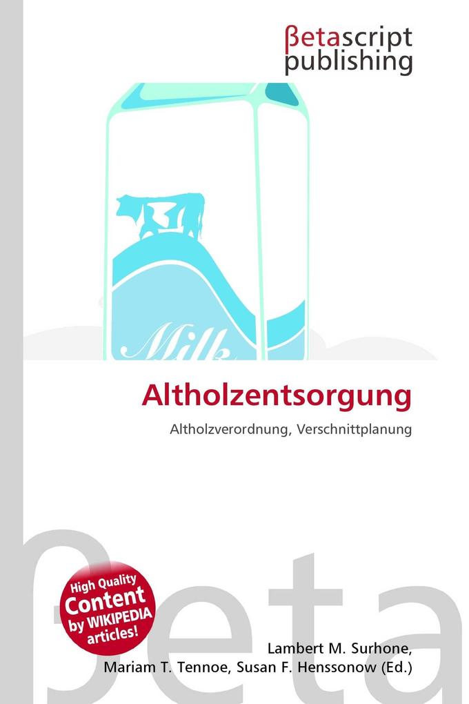Altholzentsorgung