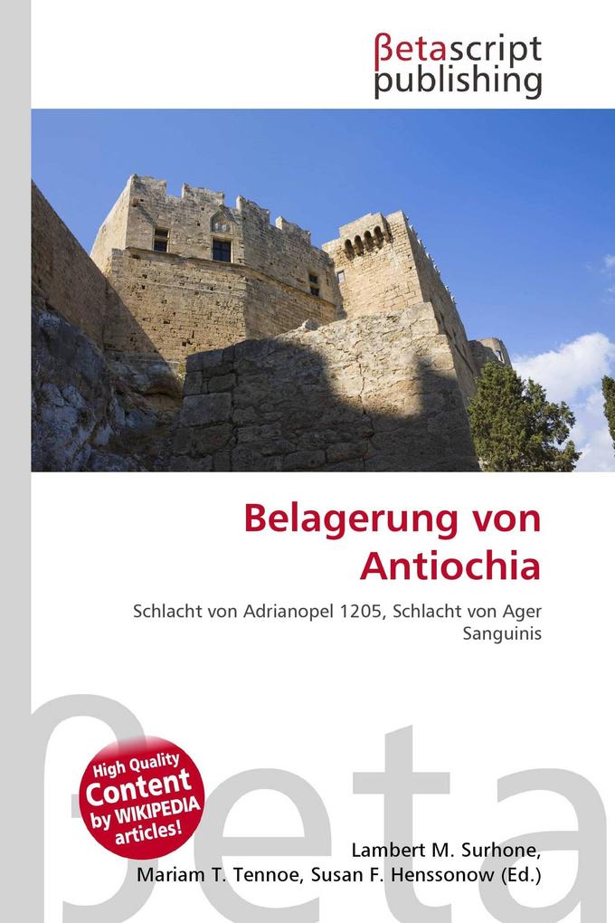 Belagerung von Antiochia
