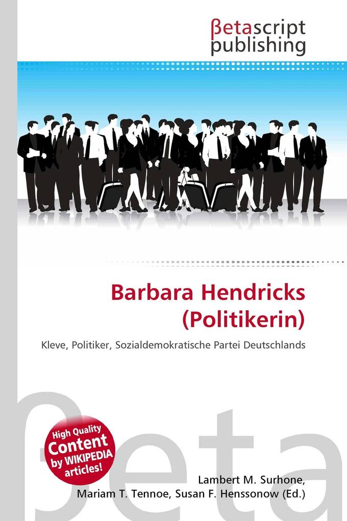 Barbara Hendricks (Politikerin)