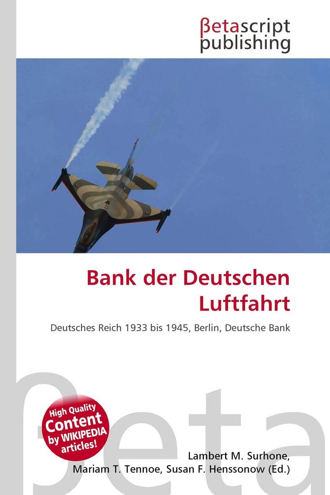 Bank der Deutschen Luftfahrt