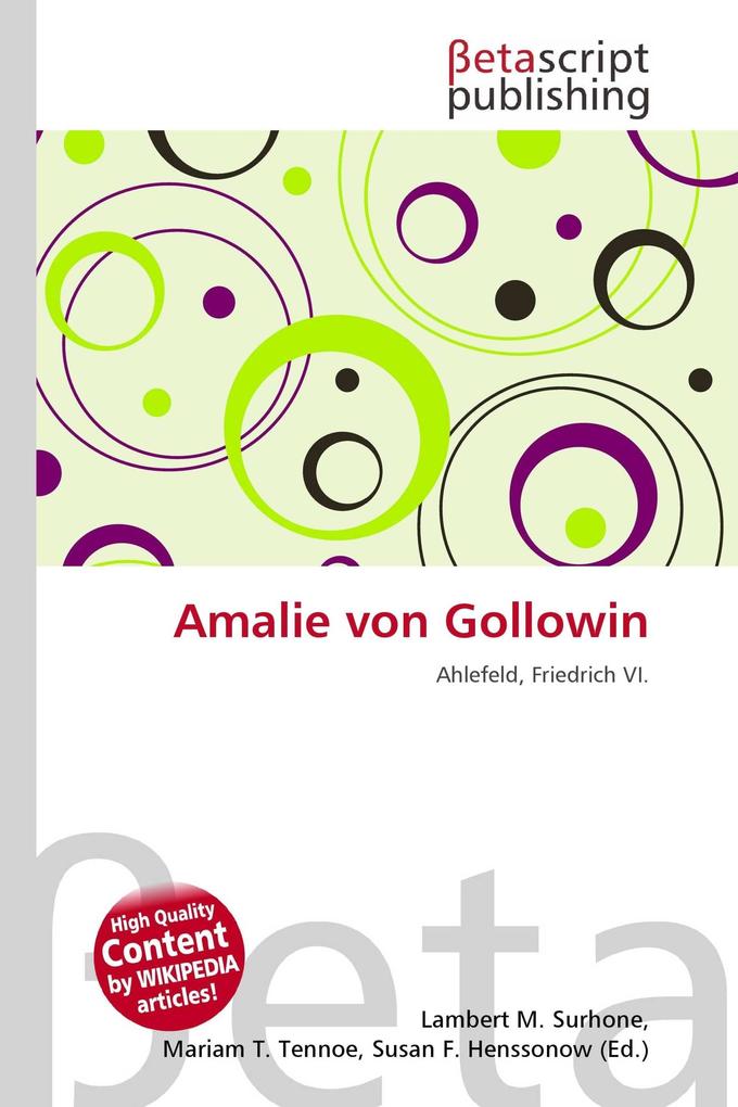 Amalie von Gollowin