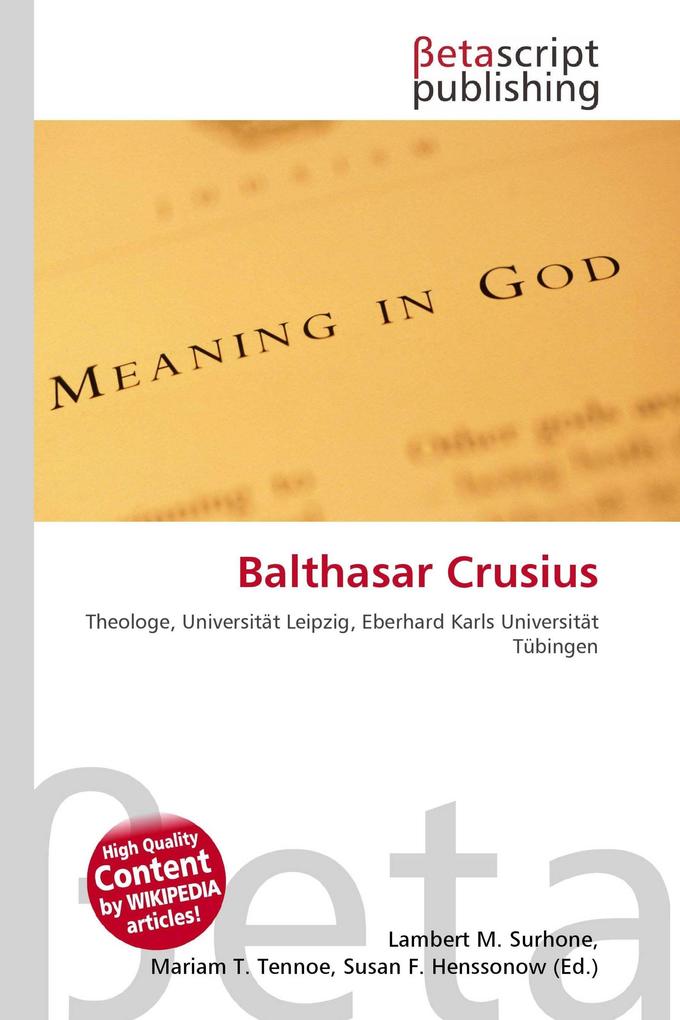 Balthasar Crusius