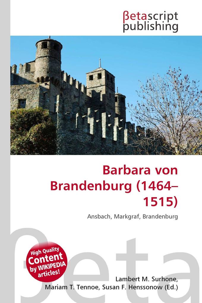 Barbara von Brandenburg (1464-1515)