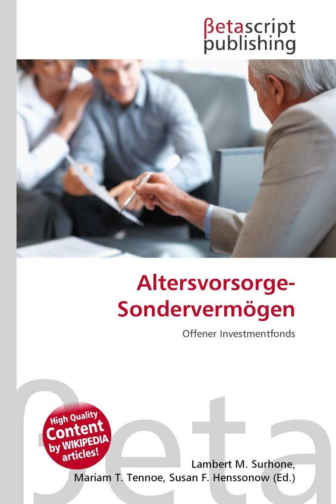 Altersvorsorge-Sondervermögen
