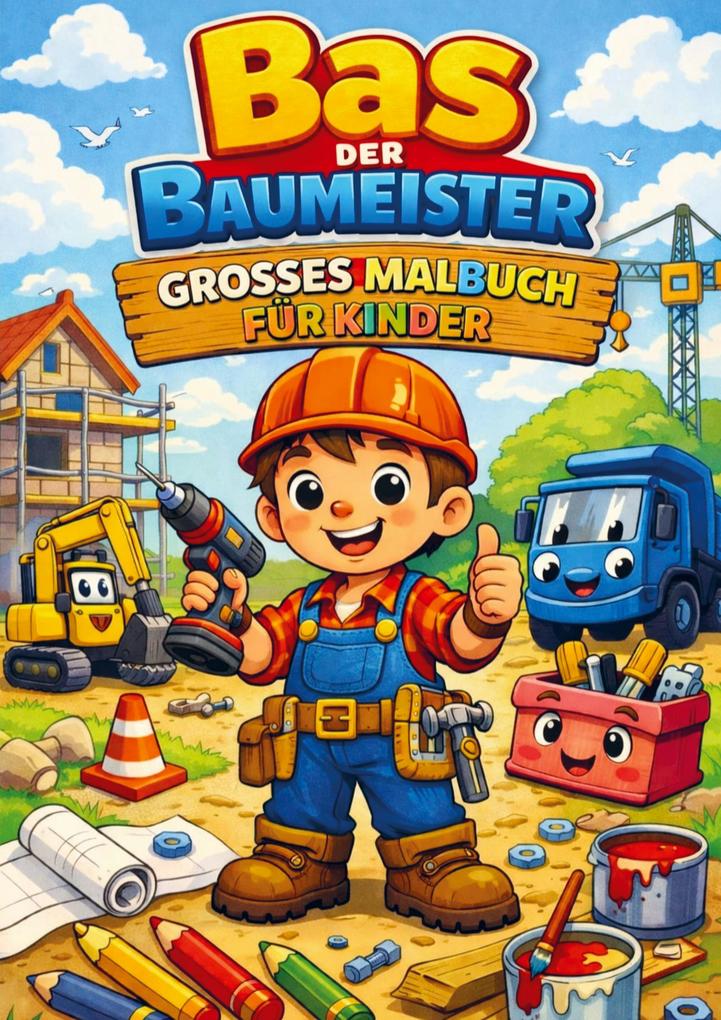 Malbuch Bas der baumeister