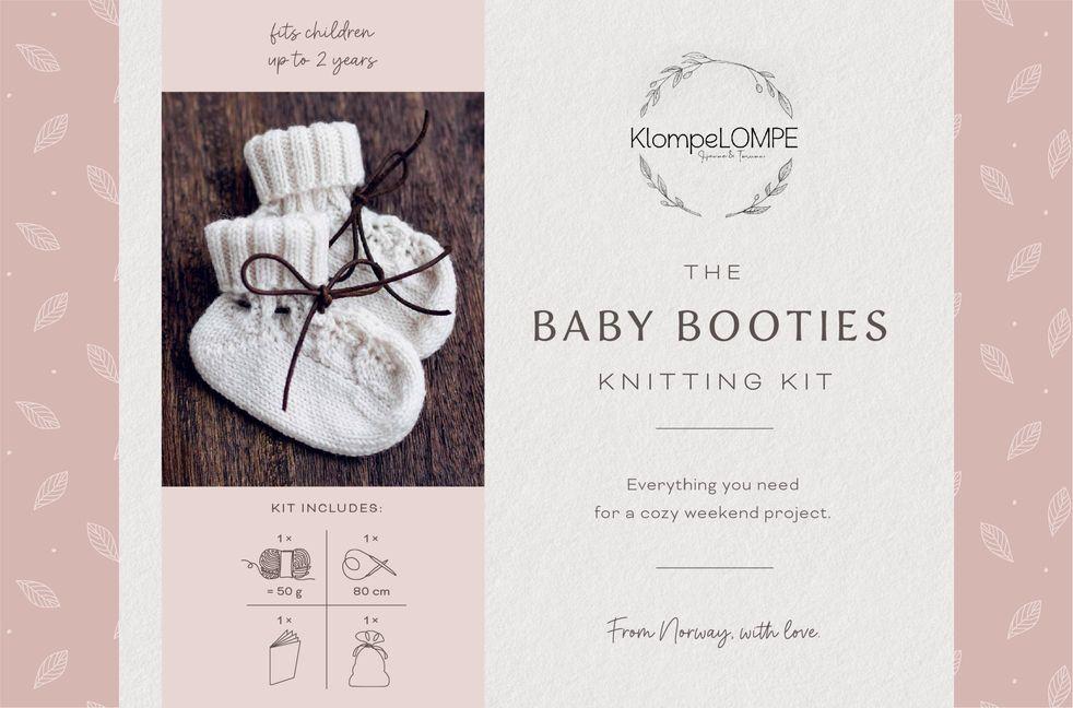 The Baby Booties Knitting Kit