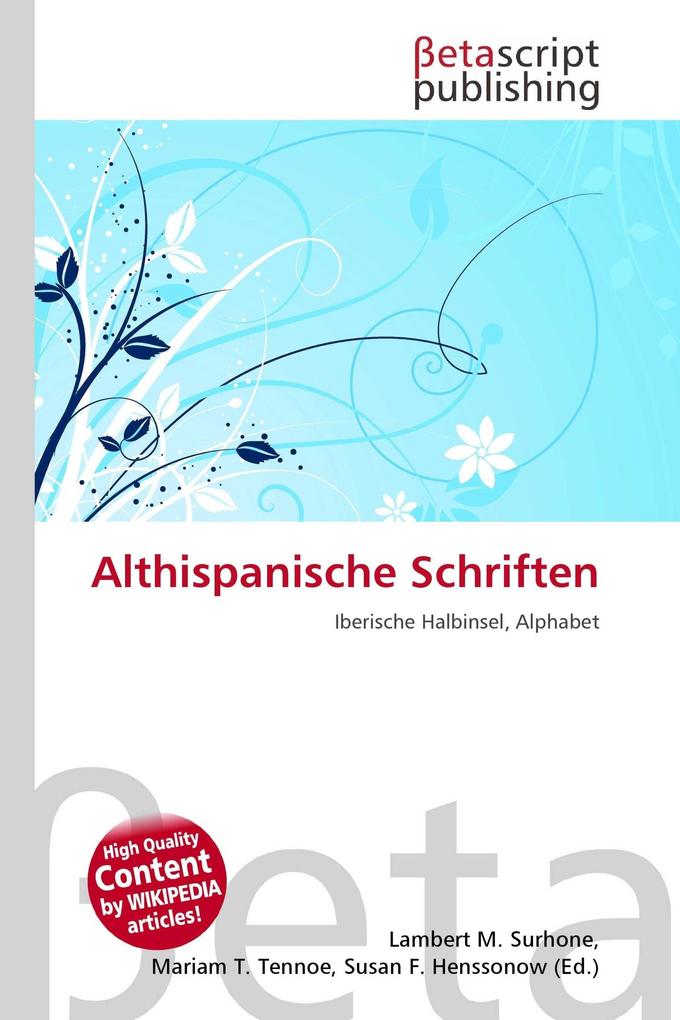 Althispanische Schriften