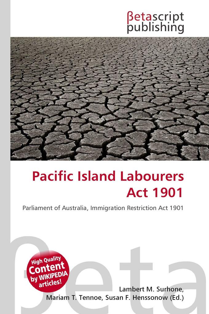 Pacific Island Labourers Act 1901