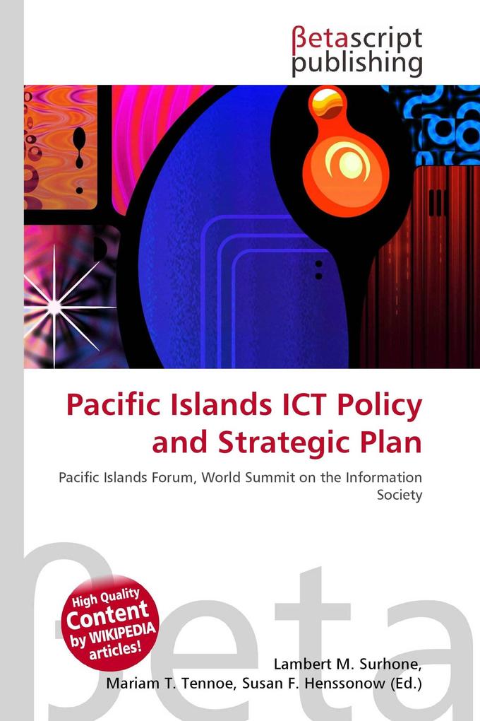 Pacific Islands ICT Policy and Strategic Plan