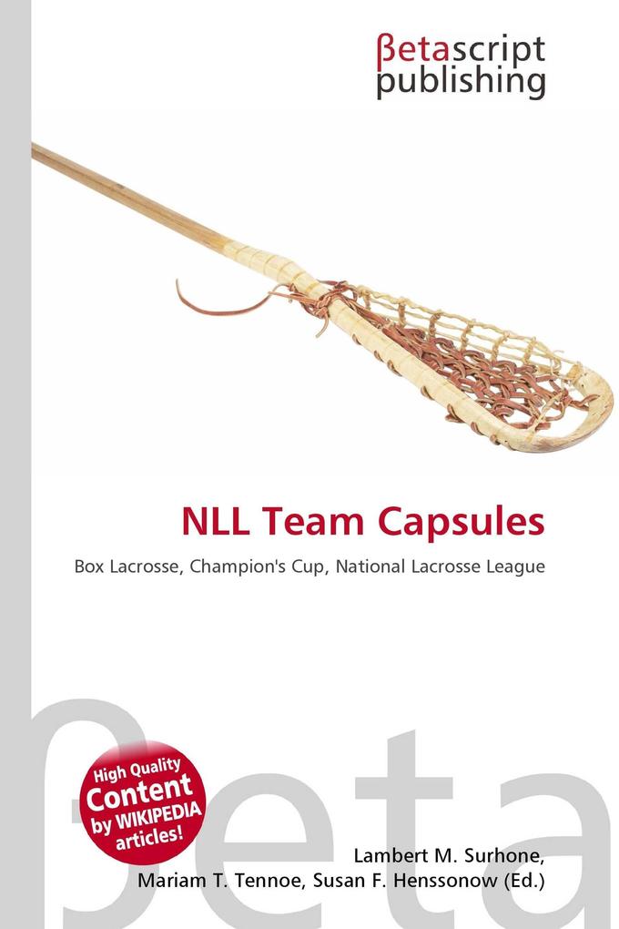 NLL Team Capsules