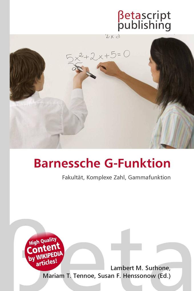 Barnessche G-Funktion