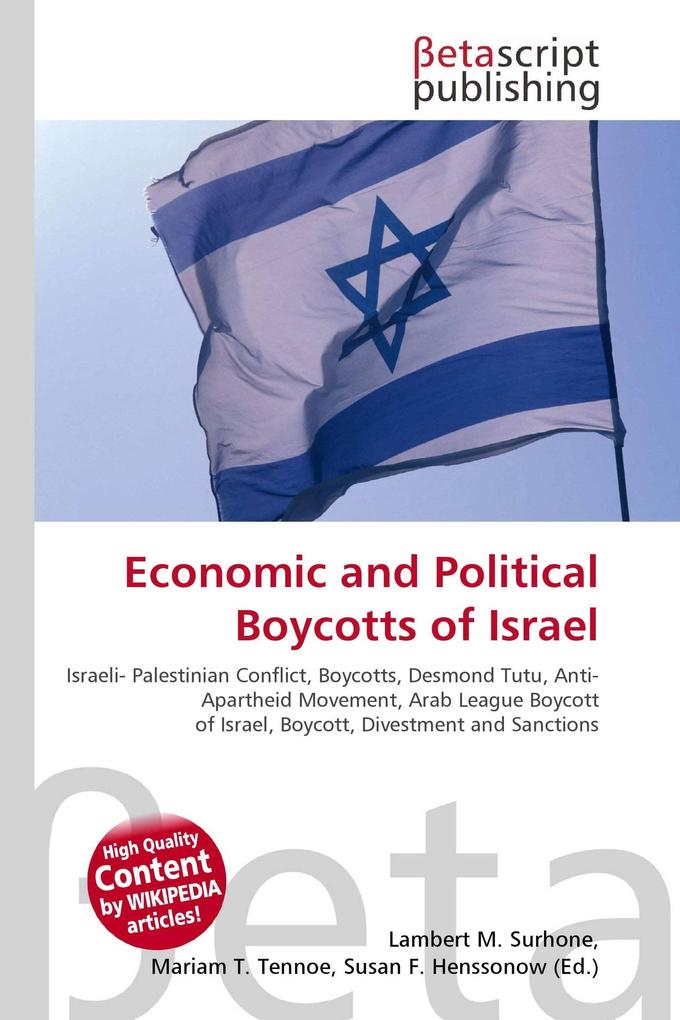 Economic and Political Boycotts of Israel
