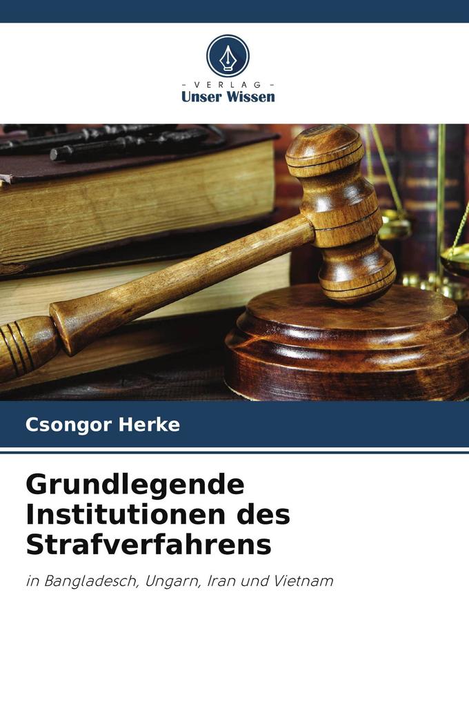 Grundlegende Institutionen des Strafverfahrens