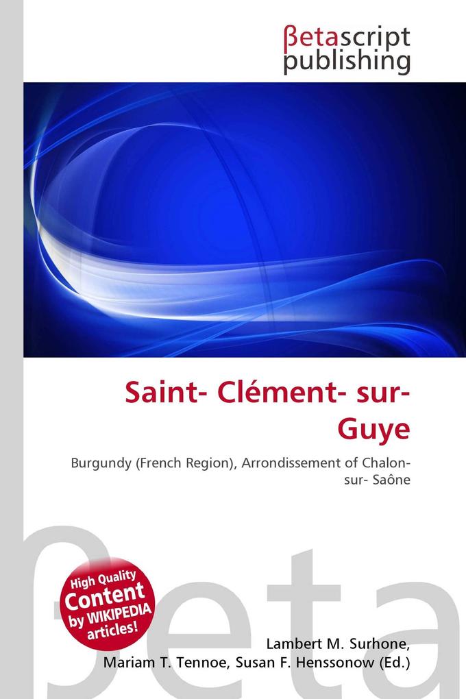 Saint- Clément- sur- Guye