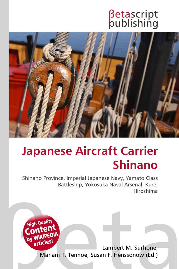 Japanese Aircraft Carrier Shinano