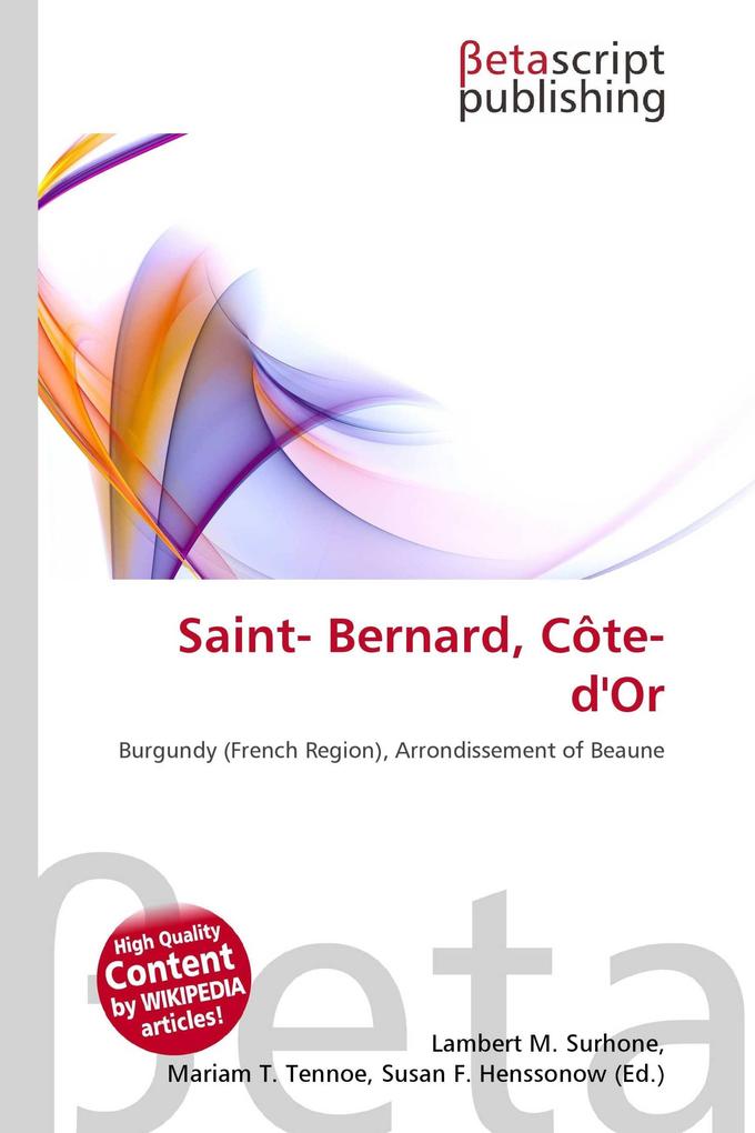Saint- Bernard Côte- d'Or