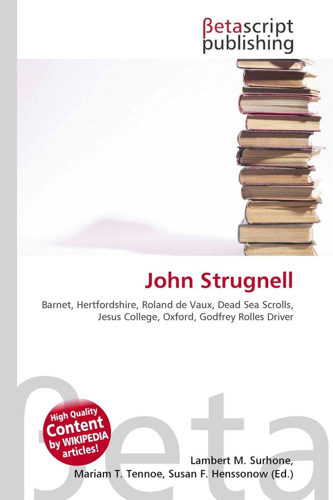 John Strugnell
