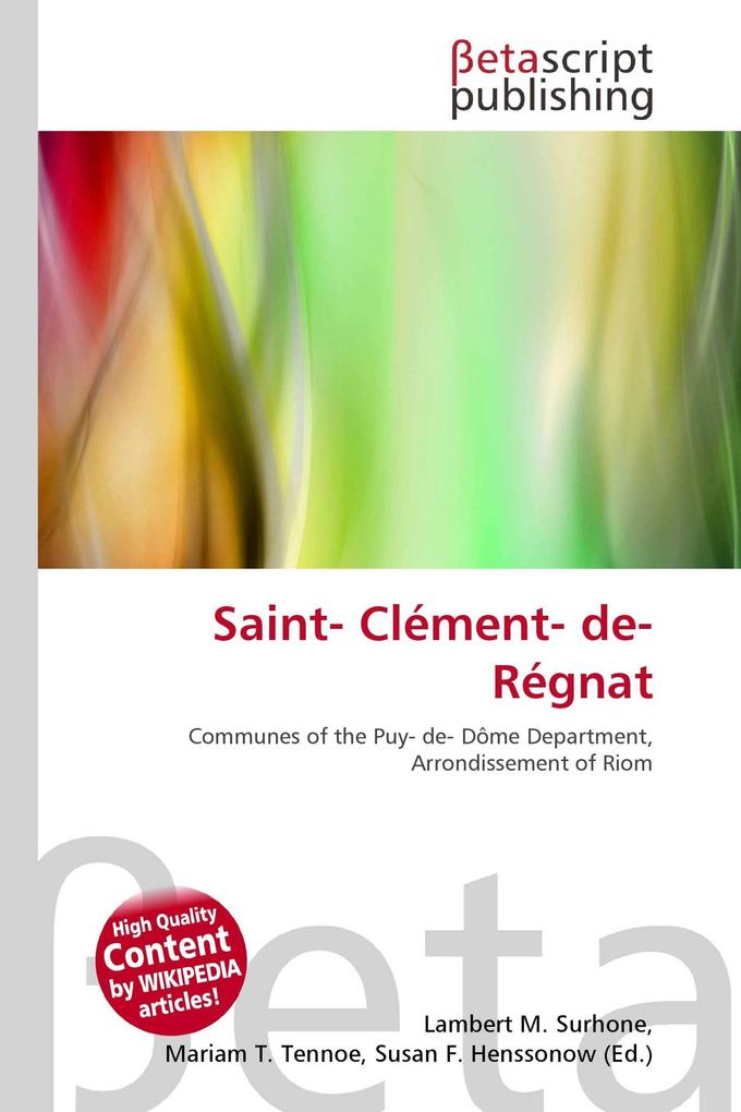 Saint- Clément- de- Régnat