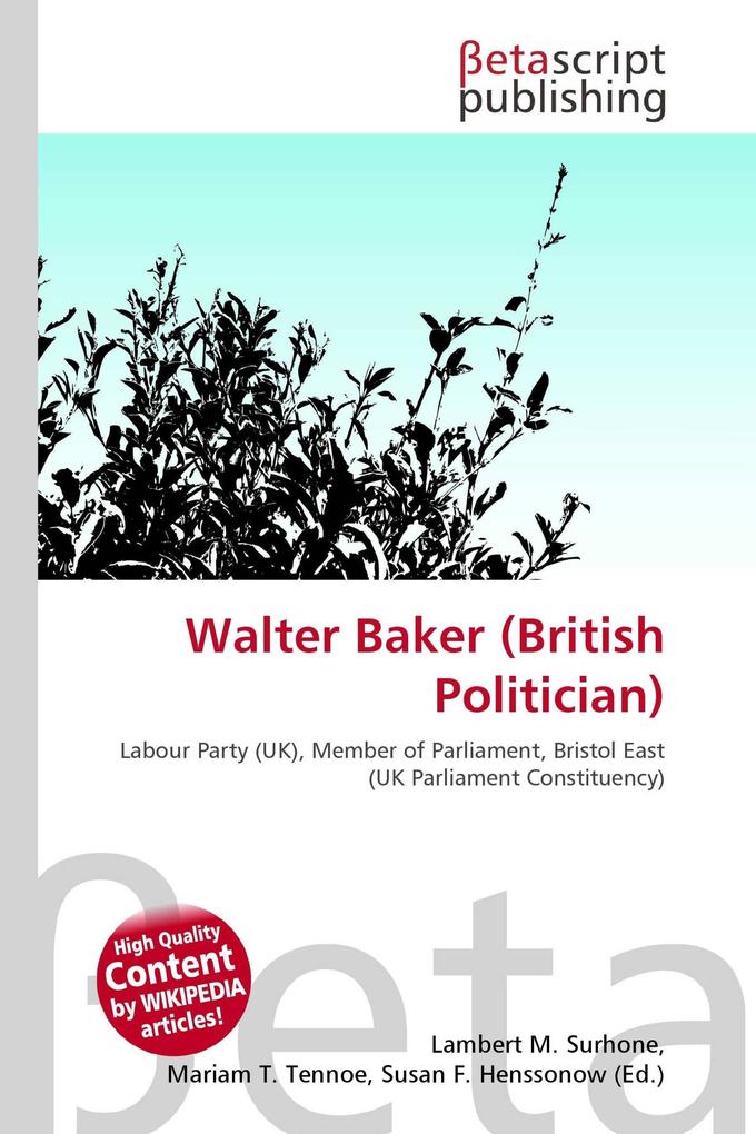 Walter Baker (British Politician)
