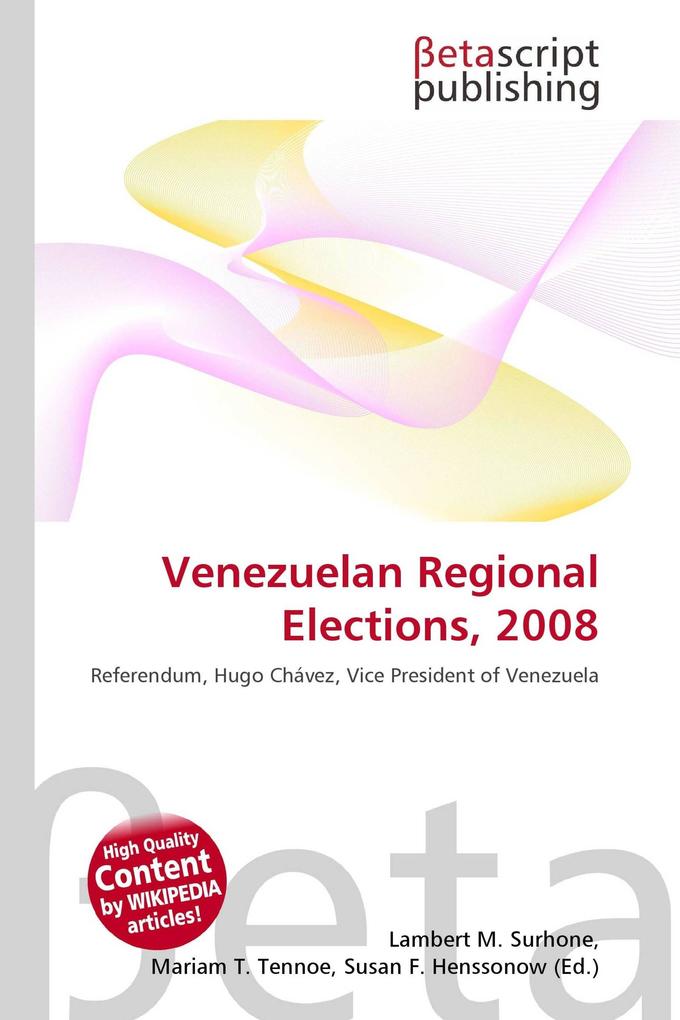 Venezuelan Regional Elections 2008