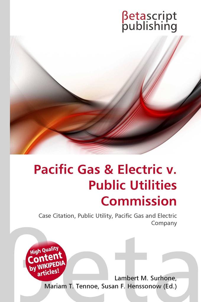 Pacific Gas & Electric v. Public Utilities Commission
