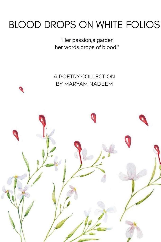 Blood Drops on White Folios