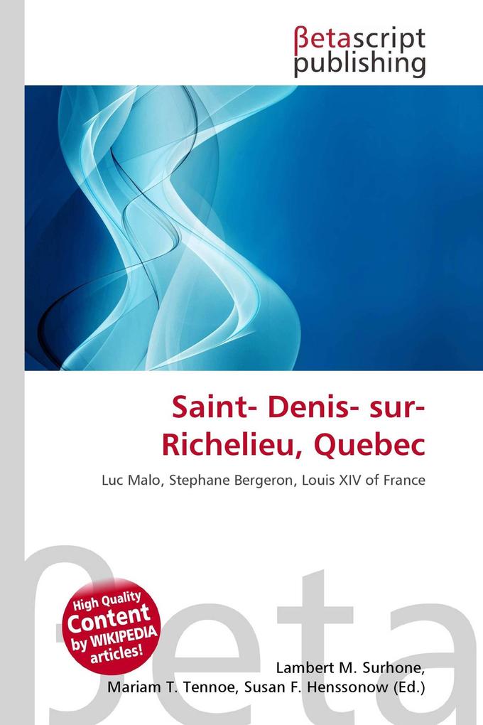 Saint- Denis- sur- Richelieu Quebec