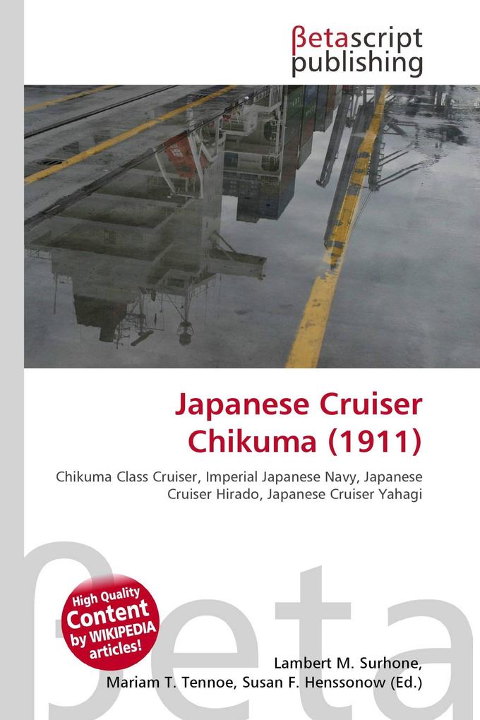 Japanese Cruiser Chikuma (1911)