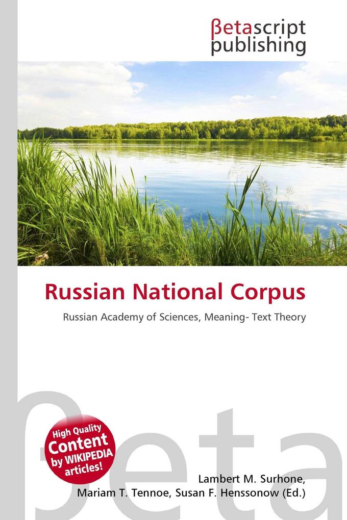 Russian National Corpus
