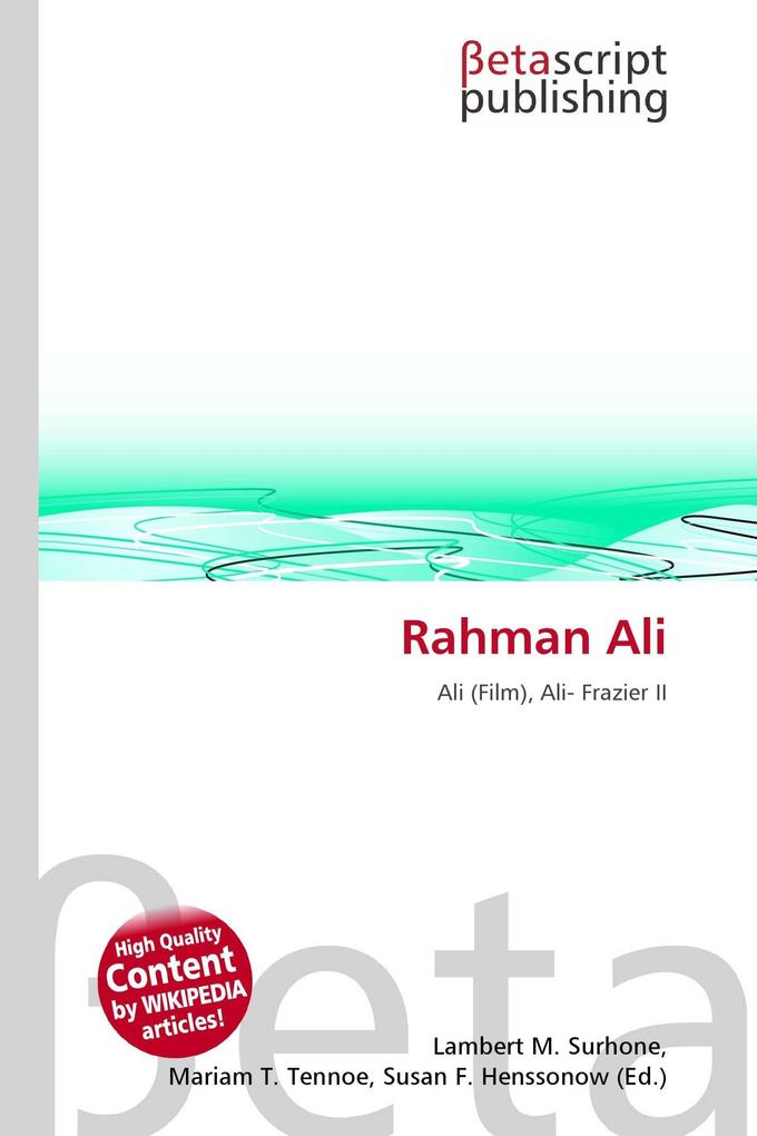 Rahman Ali
