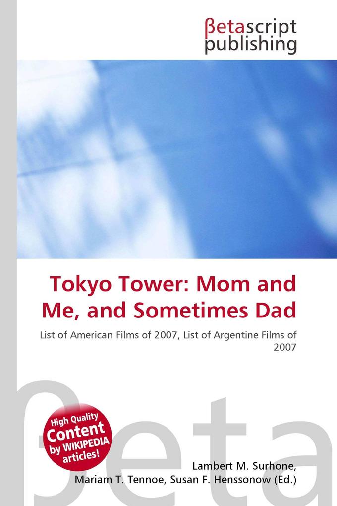 Tokyo Tower: Mom and Me and Sometimes Dad