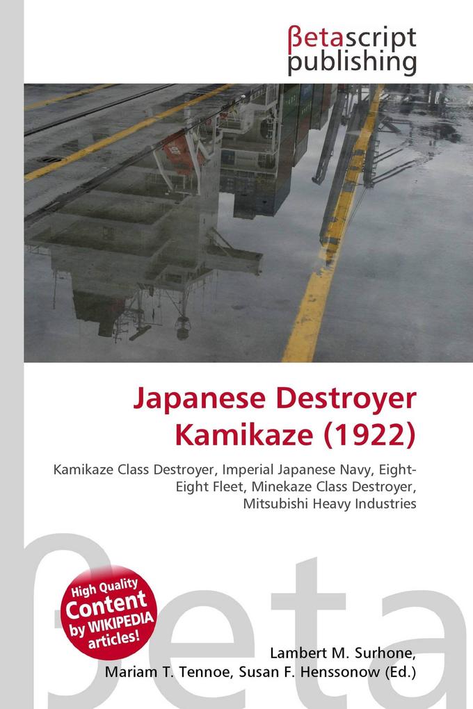 Japanese Destroyer Kamikaze (1922)
