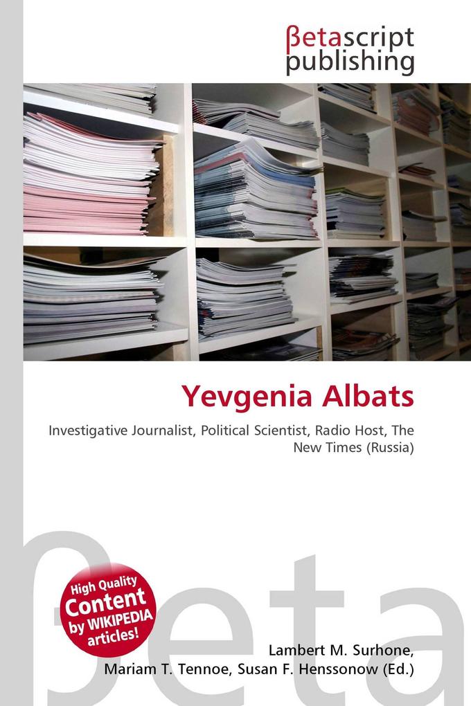 Yevgenia Albats