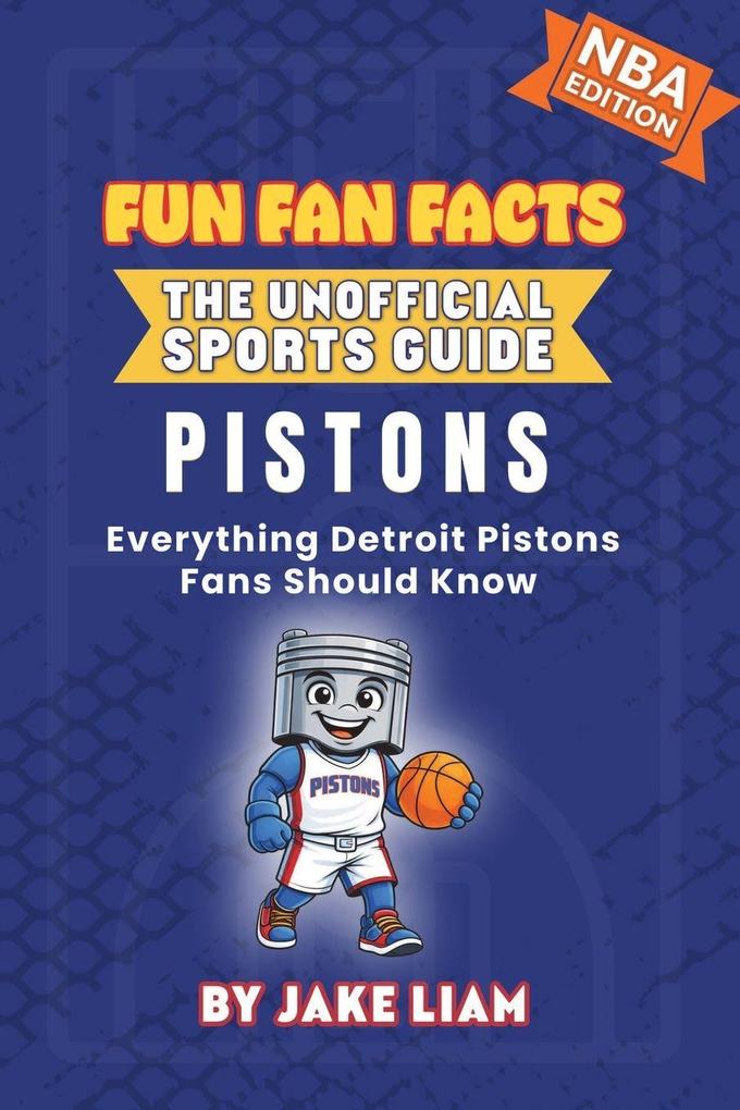 Detroit Pistons Basketball Book for Kids