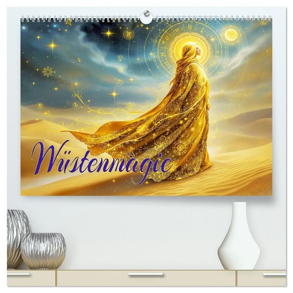 Wüstenmagie (hochwertiger Premium Wandkalender 2027 DIN A2 quer) Kunstdruck in Hochglanz